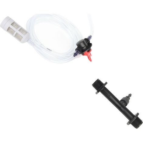 Injecteur d'engrais en plastique efficace avec système d'irrigation goutte à goutte pour pelouse, jardin et serre, 3/4 pouce