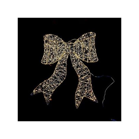 Ad Trend Fiocco Natalizio con 500 led Interno/Esterno 48x54 Cm Luce Calda (1/3)