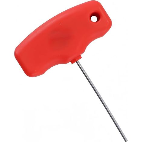 Clé Allen avec poignée en T 2,5 mm pour automobile, vélo, moto, meubles (1/5)