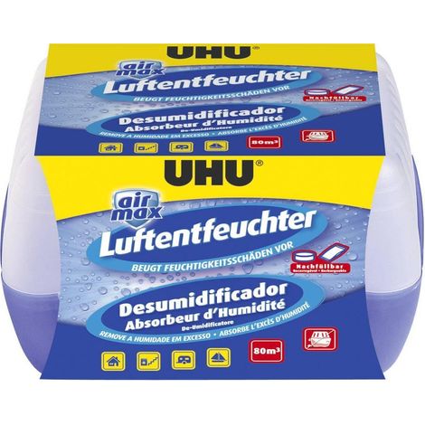 UHU Air Max Gel Deshumidificador Transparente 32 m²