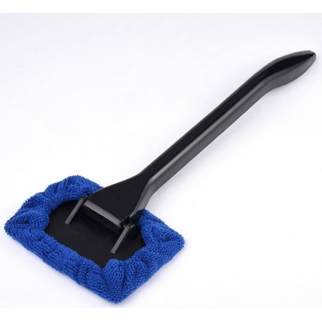 Brosse pour essuie-glace avec manche télescopique, outil de nettoyage avec tête rotative et manche pour vitres de voiture, brosse multifonctionnelle pour voiture (1/5)