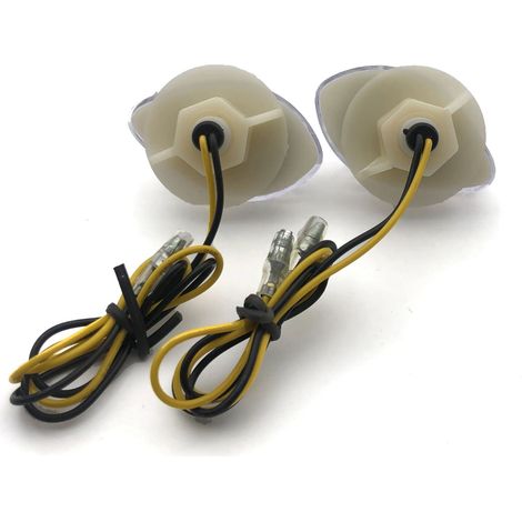 LED turn signal accessories for motorcycles, sports cars and mopeds. (1/3)