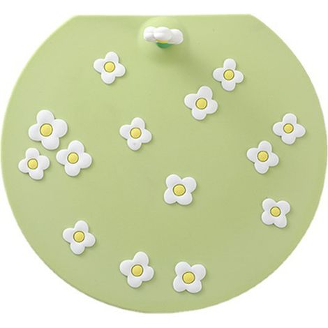 PVC-Abflussstopfen für Waschbecken und Badewanne, vergrößerter Abfluss, blau/grün/lila, Größe 15 cm, 1 Stück (1/5)