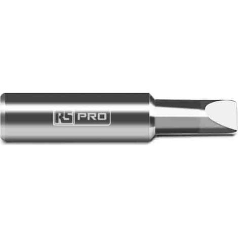 Panne de fer à souder RS PRO RS PRO, Ciseau droit, série ST, 6,5 mm, pour Fer à souder de RS Pro ( Prix pour 1 )