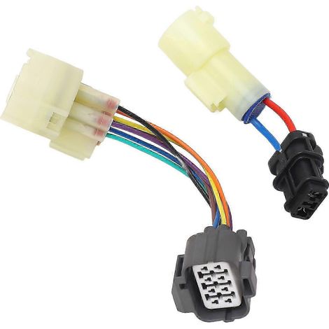 Faisceau adaptateur OBD0 vers OBD1 pour distributeur, prêt à l'emploi, compatible avec Civic, CRX et Prelude. (1/4)