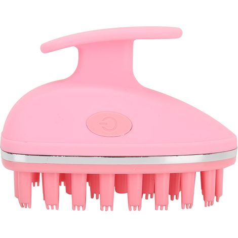 Brosse À Cheveux Électrique En Silicone - Vibrations Sonores 5800 Tr/Min - Étanche IPX7 - Pour Cuirs Chevelus Sensibles - Usage Humide Ou Sec - 1 Pièce (1/5)