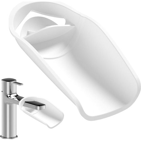 Rallonge de robinet 2 pièces pour extension de robinet pour tout-petit - Extension de robinet d'eau pour Extension de robinet multifonctionnelle pour tout-petit, Extension de robinet d'évier de salle