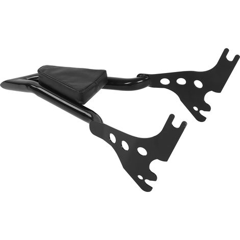 Coussin de dossier passager amovible de rechange pour moto XL 883C 883R 1200R 1200C XLHBright Black (1/5)