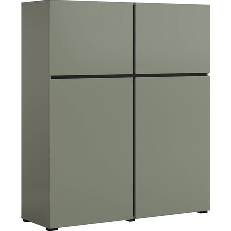 Buffet 4 ante Lilia verde 139cm (1/5)