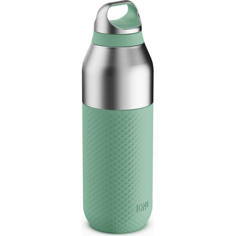 Gourde Isotherme 835 ml (28 oz)- Acier Inoxydable Étanche, Isolation Sous Vide pour Boissons Chaudes et Froides, Bouchon à Vis, Passe au Lave-Vaisselle, Vert Sauge (1/5)
