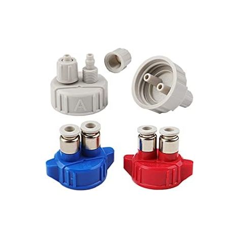 Bouchon de Bouteille de CO2 Connecteur Rapide pour Système de Générateur de CO2 Aquarium Plante Aquatique