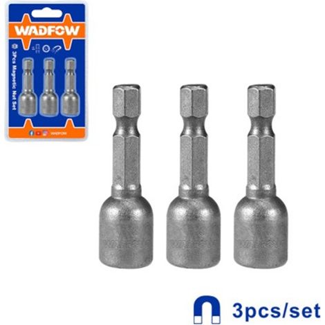 Juego 3 piezas vasos magnéticos 10mm, WADFOW.