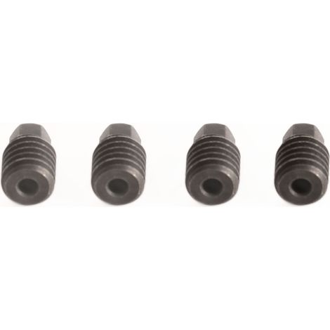 Lot de 4 buses imprimante 3D 0.4mm 1.75 en acier trempé résistant haute température pour Bambu Lab X1C P1P (1/5)