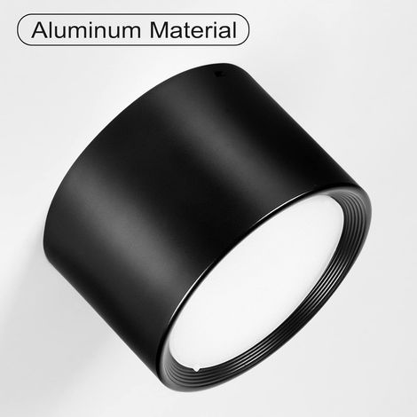 MINKUROW Foco De Techo Led Blanco 6000k Blanco Frío 5w Punto De Iluminación Luz De Techo Salón Comedor Cocina Pasillo Dormitorio Ø85mm (1/5)
