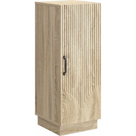 Aparador Roble Sonoma 33 x 34,5 x 87 cm Madera de Ingeniería vidaXL