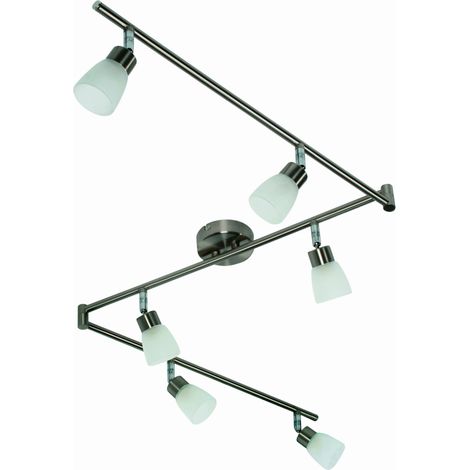 Lampadario Candellux Drops 6xG9 cromo bianco 96-84050 (1/2)
