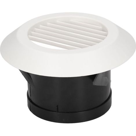 Grille d'aération ronde 4 pouces pour salle de bain, cuisine, bureau, ventilation