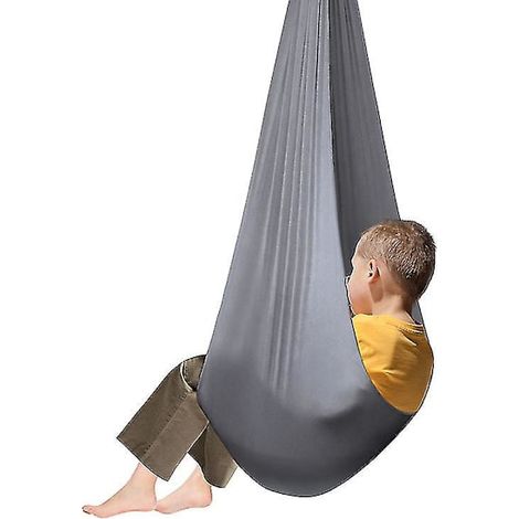 Neues Aerial-Yoga-Schaukel- und Hängematten-Set 2025 für mehr Flexibilität und Schmerzlinderung [DB] grau 100280CM grau