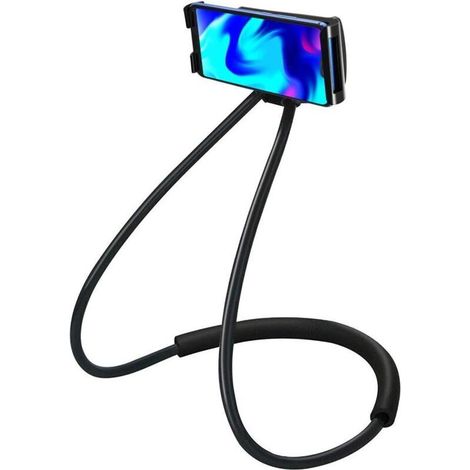 Support de cou universel pour téléphone portable (noir) (1/4)