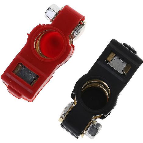 Connecteur de borne de batterie automobile (1 paire) à dégagement rapide