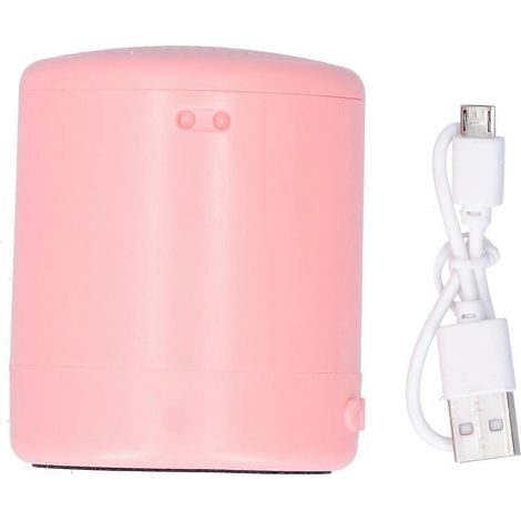 Mini enceinte sans fil portable, boîtier Hi-Fi Bluetooth portable, sortie stéréo, batterie 300 mAh, commandes tactiles, idéale pour une utilisation en extérieur (1/5)