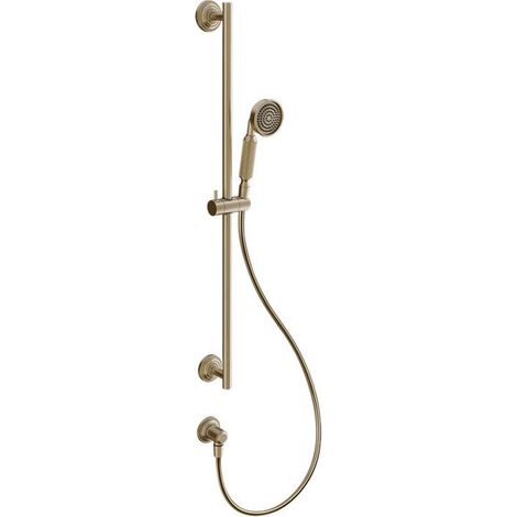 Gessi Venti20 Barre de douche avec coude de raccordement mural,