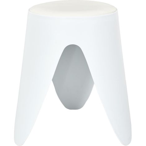 Taburete blanco de Eva (1/5)