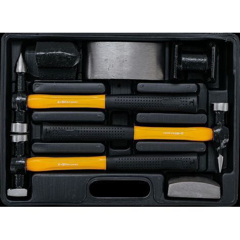 Valigetta set 7 attrezzi, martelli e attrezzi da carrozziere BGS DIY