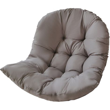 Coussin à motif panier de jardin, disponible en plusieurs couleurs - déhoussable et lavable - gris parfait (1/2)