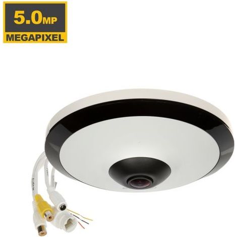 Dahua Telecamera Dome 180° IP 5Mp IR 10M - IPC-EW5541-AS (1.4mm) S