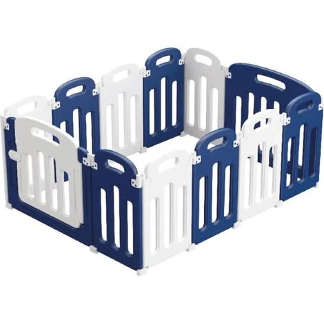 Box da Gioco per Bambini Recinzione Componibile Ripiegabile e Salvaspazio