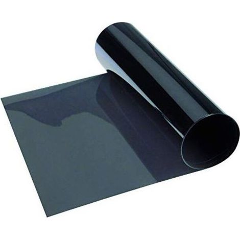 Bande pare Soleil - FOLIATEC - FT1225 - Teinte Gris/Noir - Utilisation Automotive - Type Voiture