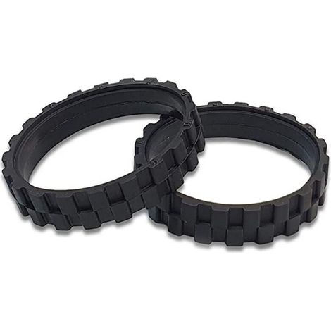 (70 x 15 mm) 2 Stück REIFEN Räder für IROBOT ROOMBA S9 S9+ Serie (Packung mit 2 Einheiten) Hergestellt in Spanien. Rutschfest, außergewöhnlicher Grip und einfache Montage (1/4)