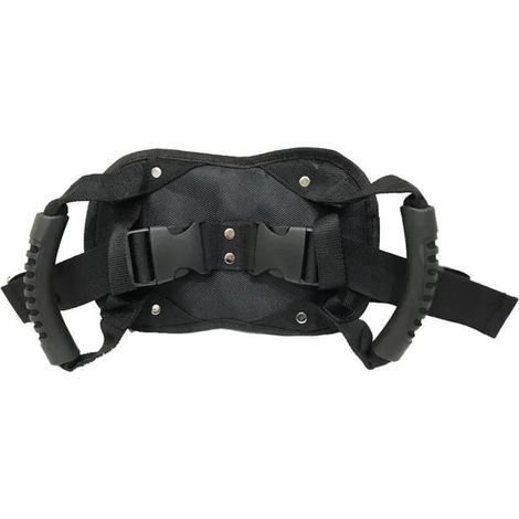 Poignée de sécurité à l'arrière des sangles de ceinture de sécurité pour moto (1/4)