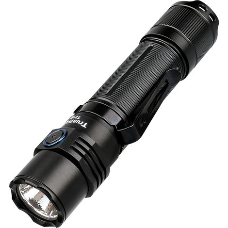 Lampe torche tactique LED, rechargeable, Type-C, USB, haute puissance, étanche. (1/5)