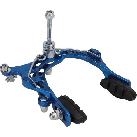 Étrier de Frein Vélo VTT en Alliage Léger, Haute Performance pour Vélo de Montagne et Motocyclette - Bleu (1/5)