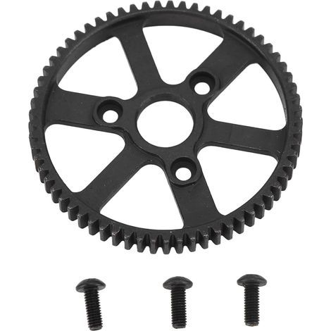 Roue principale de rechange en acier à haute teneur en carbone 65T pour voiture Summit E Maxx RC Car (1/5)