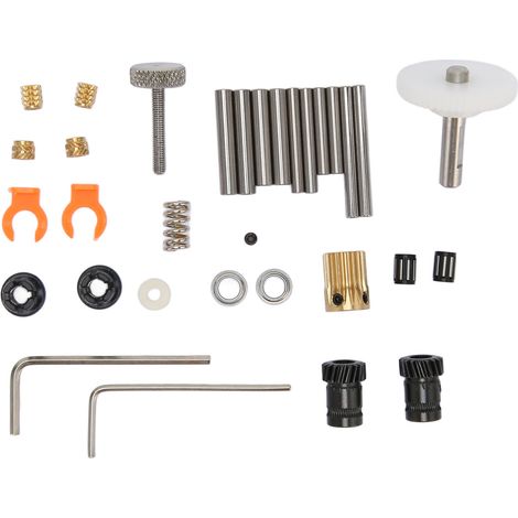 Kit d'engrenages hélicoïdaux nano-revêtus pour extrudeuse BM (accessoire pour imprimante 3D Ender 3 CR10 CR10S VORON V2.4) et câble de commande VORON. (1/5)