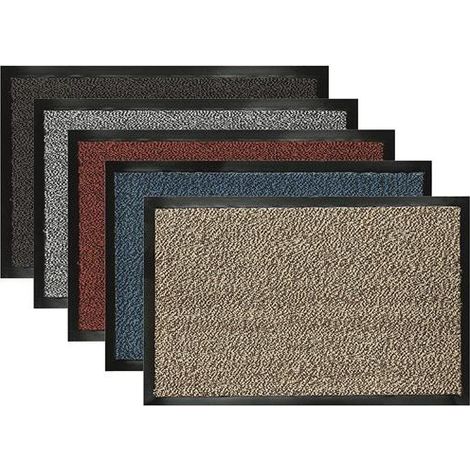 ZERBINO ASCIUGAPASSO CM 90x120 FONDO ANTISCIVOLO COLORI ASSORTITI
