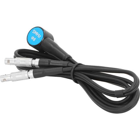 Jauge d'épaisseur ultrasonique, sonde, transducteur Standard, testeur, moniteur, 5MHz DIA 8, remplacement pour GM130 GM100 (1/5)