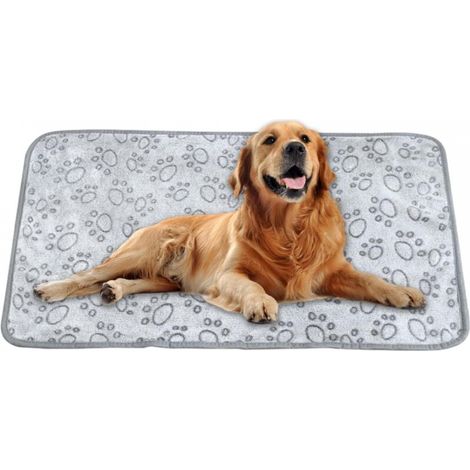 Tapis de lit pour Chat – Tapis pour Animaux de Compagnie – Couverture de Couchage Pliable pour Chien et Chat – Couverture Chaude pour Animaux 10476cm (1/5)