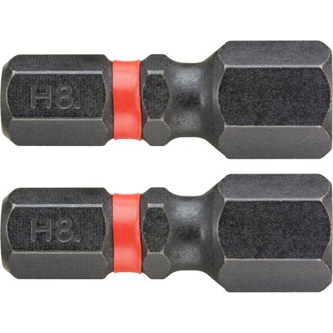 FACOM Schraubendrehereinsatz IMPACT-Bit HEX8 25 mm, 2 Stk. (1/3)