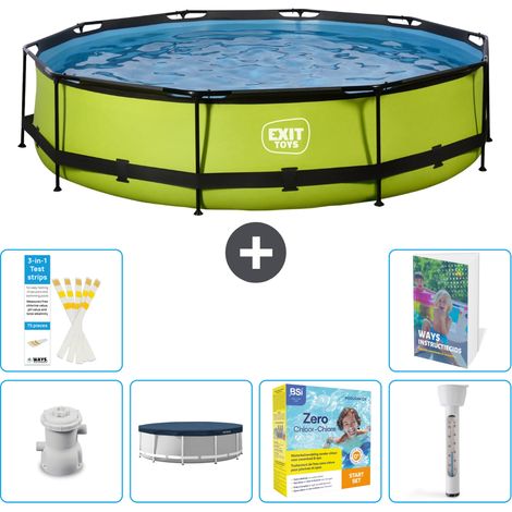 Exit-toys Piscina Exit Redonda - 360x76 cm - 7-piezas  S192