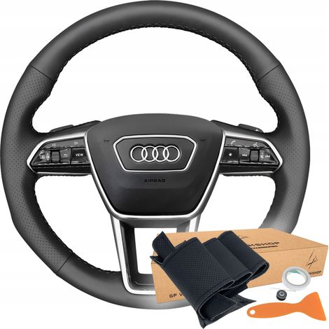Lenkradabdeckung, Ziermuster für Audi A6 A7 A8 RS6 S7 RS7 S8 E-TRON (1/5)