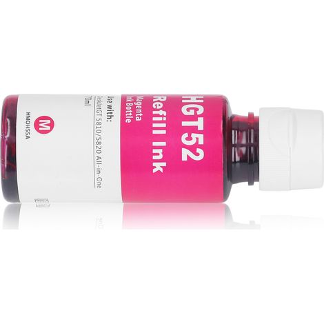 Bouteille d'encre de recharge de 70 ml pour imprimante HP GT5810/5820 (rouge)