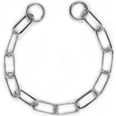 Collare catena a strozzo per cani 63 cm x 4 mm