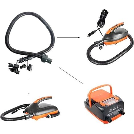 Tuyau de pompe à air électrique HT-782 pour kayak et paddle, compatible avec la pompe à air Sternay 782. (1/3)
