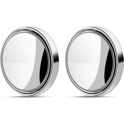 Rétroviseur grand angle, lot de 2 rétroviseurs de voiture HD, rétroviseurs automatiques ronds à 360°, rétroviseur d'angle (1/4)