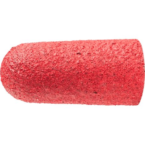 PFERD TOOLS POLICAP Schleifkappe PC Rundkegelform Keramikkorn Ø 11x25 mm CO-COOL120 für Edelstahl 50 Stk (1/4)