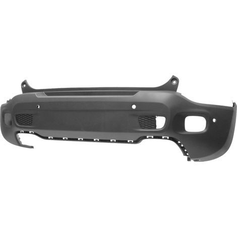 PARAURTI POSTERIORE GOFFARTO CON 4 FORI SENSORI - MOD. LIMITED 2014-2018, 2018 - JEEP - Renegade 2014-2018 - 735631109